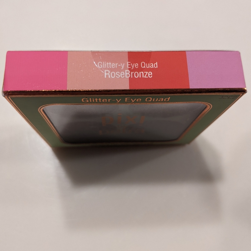 Pixi by Petra Glitter-y Eye Quad, Rose Bronze - Picture 2 of 3